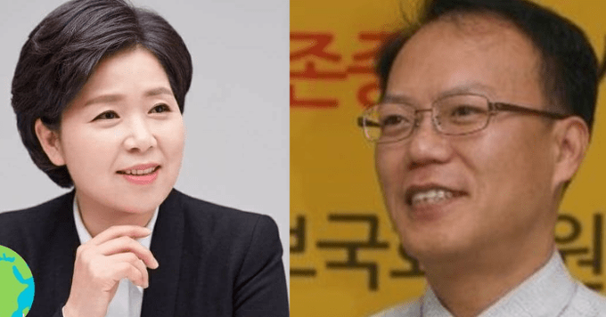 더불어민주당 양향자 광주서구을 당선인(왼쪽), 정의당 나경채 광주시당위원장(오른쪽). 사진출처=페이스북 프로필