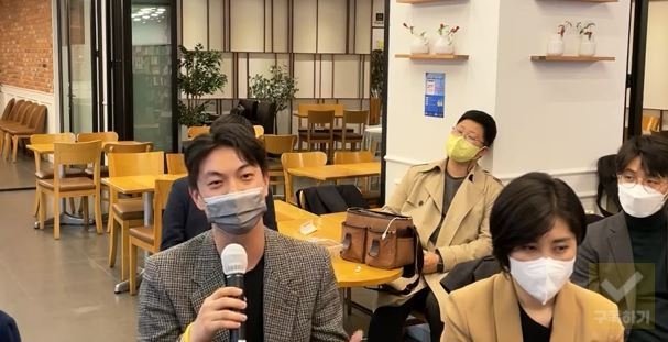 질문을 하고 있는 예윤해 부위원장의 모습. <사진=정의당TV 캡처>