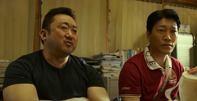 마동석 배우와 최귀화 배우. <사진=빅펀치픽쳐스>