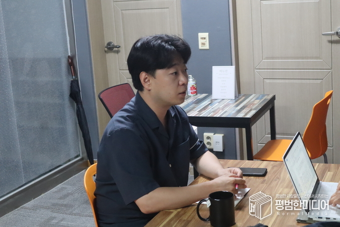 김 대표는 스스로 사회활동가라는 생각을 잘 해보지 않았다. <사진=서정일 기획국장>
