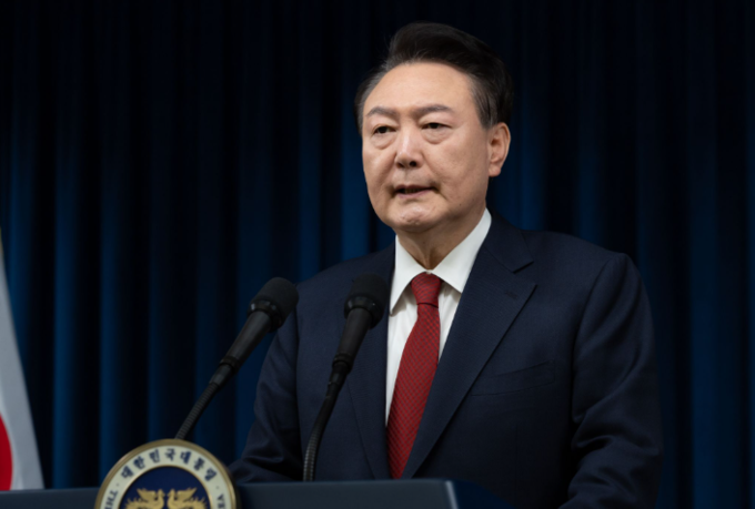 윤석열 대통령은 3일 23시 비상계엄을 선포했다가 4일 새벽 4시반 해제했다. <사진=대통령실>