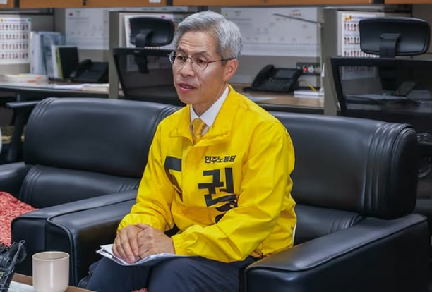 권영국 후보는 이번 대선에서 끝까지 완주를 했다. <사진=민주노동당>