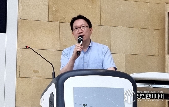 신진욱 교수는 극우의 정의에 대해 반평등이 핵심이라고 말했다. <사진=박효영 기자>