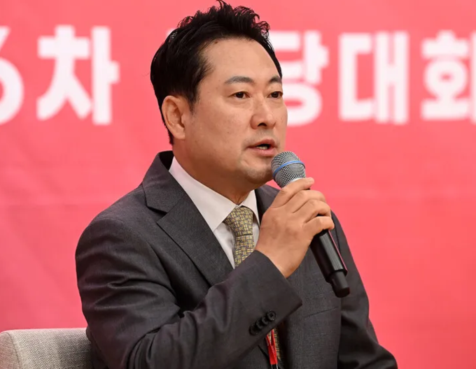 국민의힘 신임 장동혁 대표의 모습. <사진=국회 사진기자단>