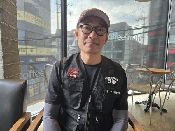 이상원 지회장의 모습. <사진=뉴스플랜트>